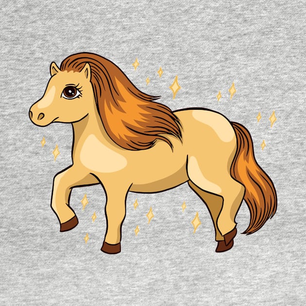 Sweet Shetland Pony Design by Shadowbyte91